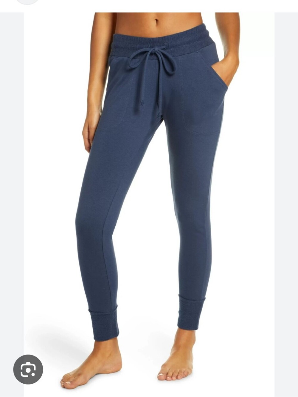 Free People Sunny Blue Slim Joggers Size XS